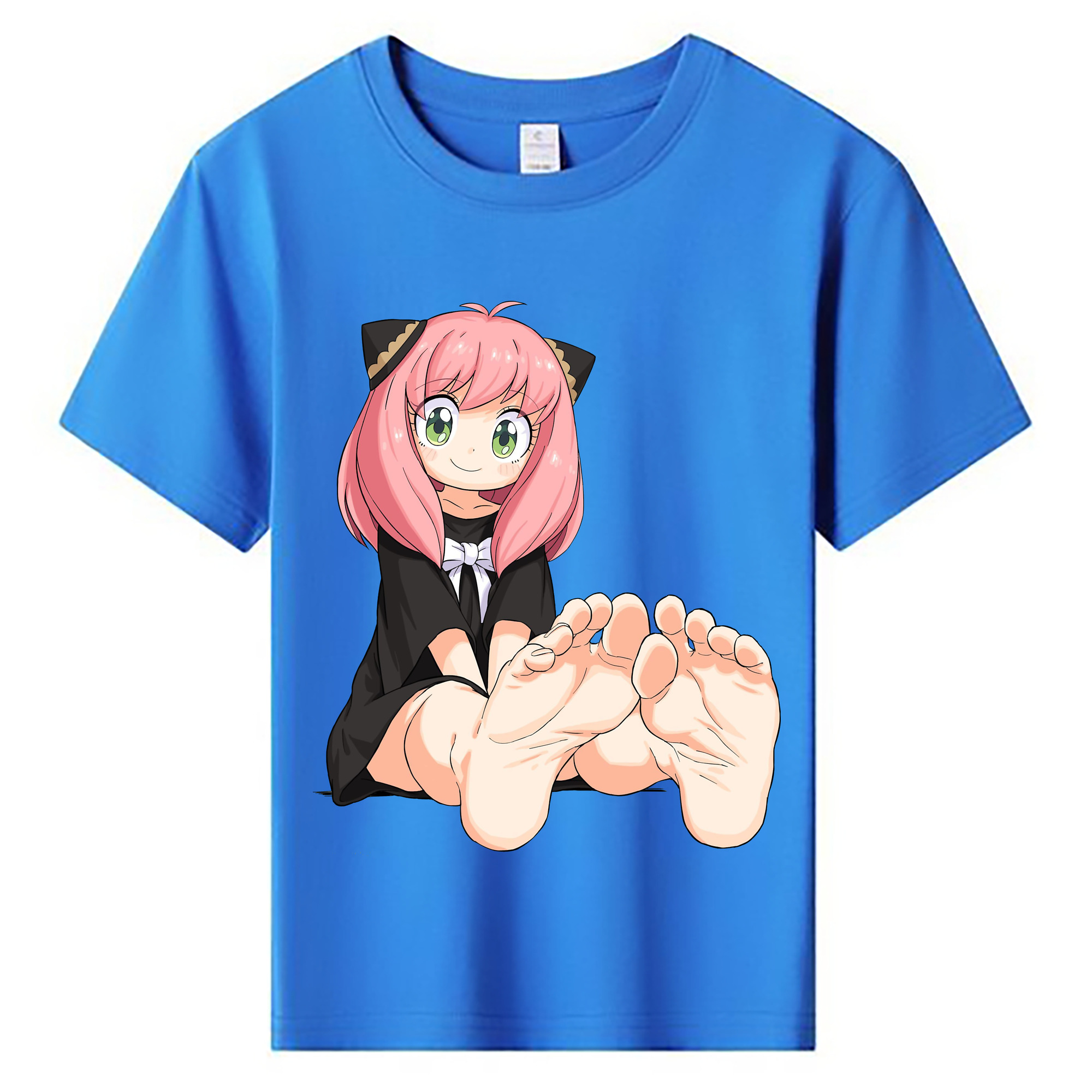（画像用） SPY×FAMILY间谍家家酒 綿100％キッズTシャツ（フロントプリント）